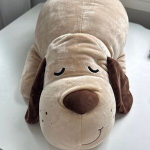 Tan and Brown Stuffed Dog with Floppy Ears